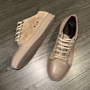 Lanvin DBB1 - UK 6 - Men’s Tan Leather Sneakers